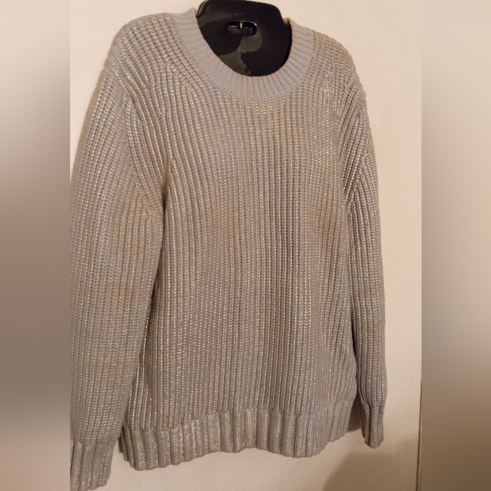 Kate Spade Saturday Ice Blue Sweater Euc